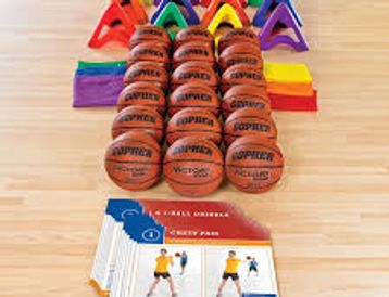 Basketballs and Supplies