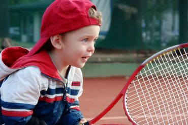 Tots Learning Tennis