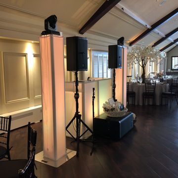 Terrace DJ premium wedding package