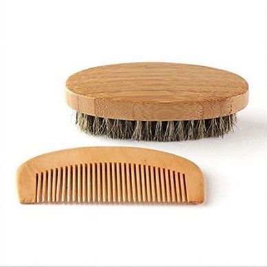 Boar Bristle Beard Brush & Comb