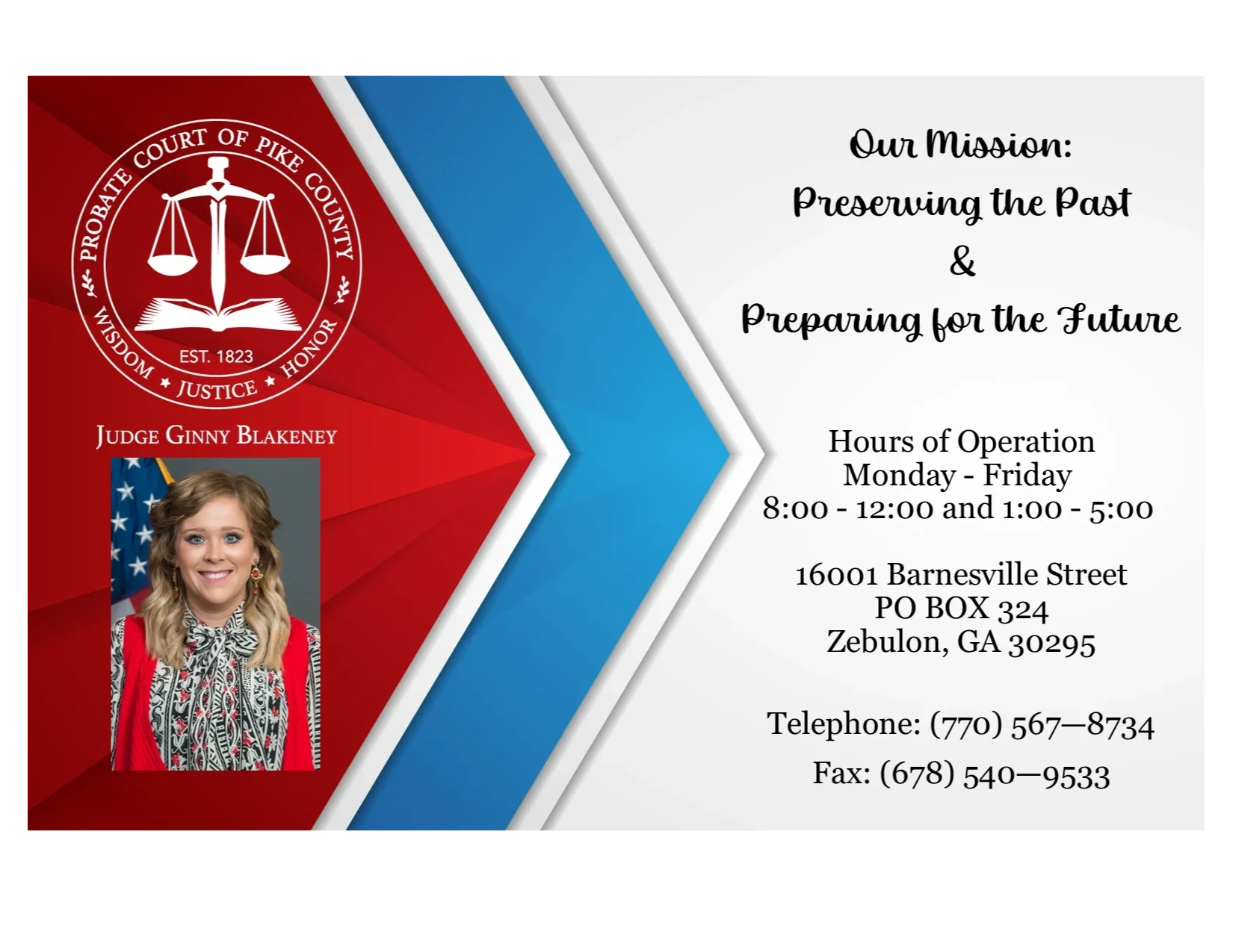 Pike County Probate Court of Pike County Georgia