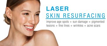 woman interested in skin resurfacing