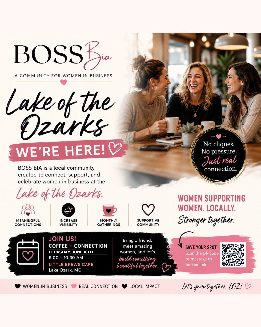 Women in business connect and support each other at Lake of the Ozarks event.