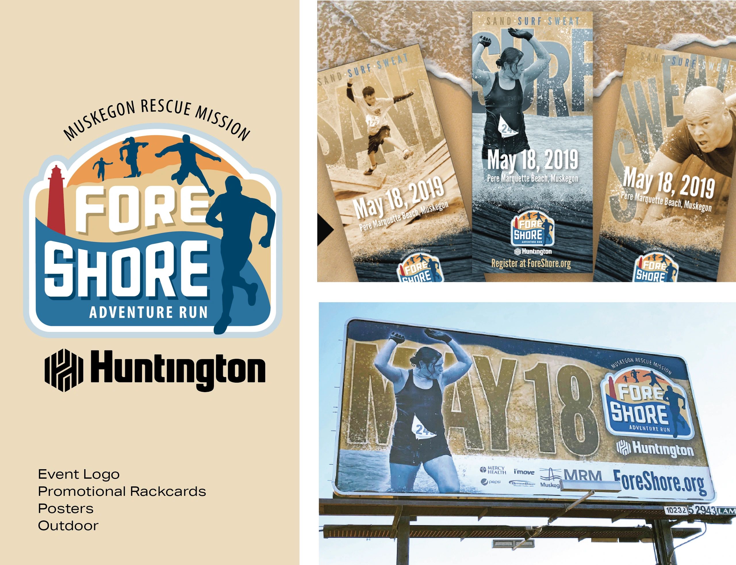 ForeShore Adventure Run Branding