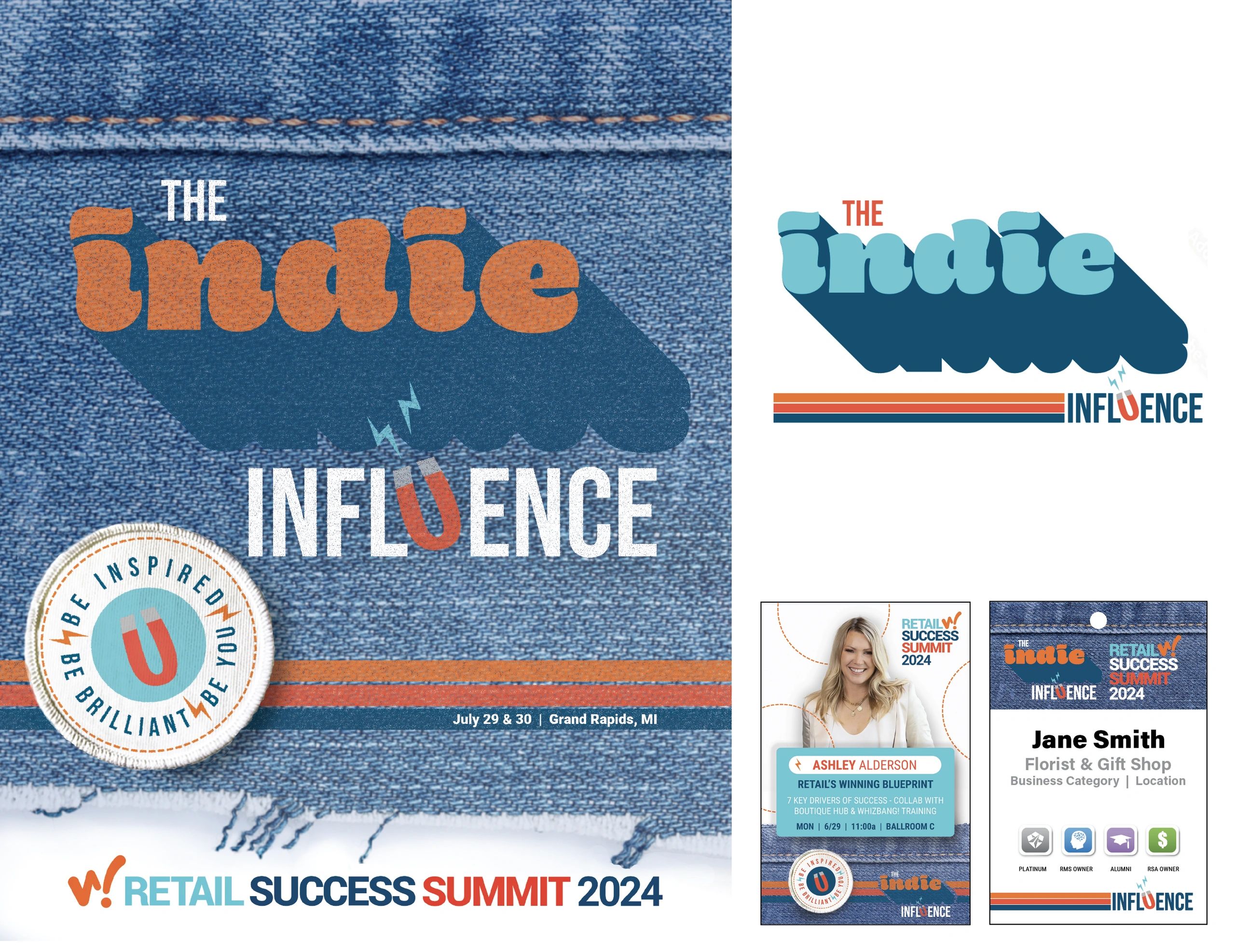 WhizBang! Retail Success Summit Event Branding