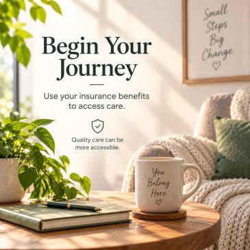 Cozy scene encouraging using insurance for accessible quality care.