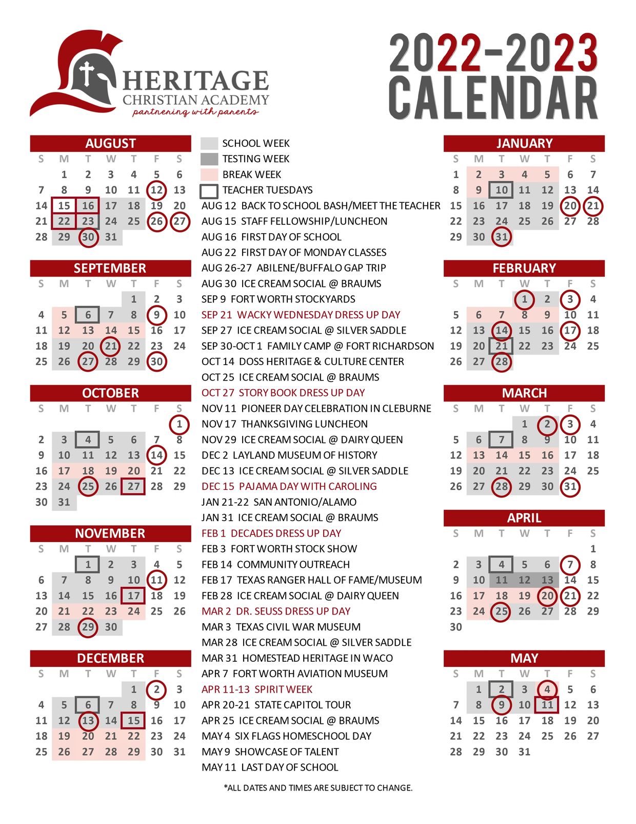 Calendar