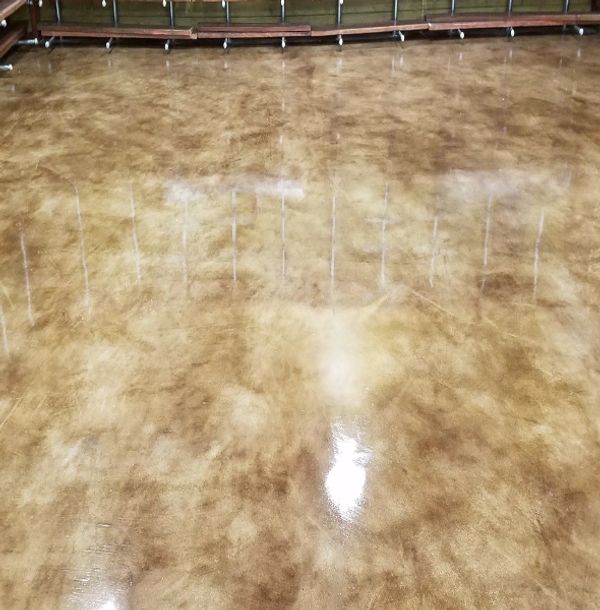 acid stained concrete floors,