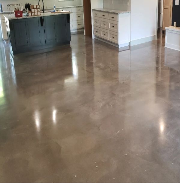 pictures of polished concrete floors,