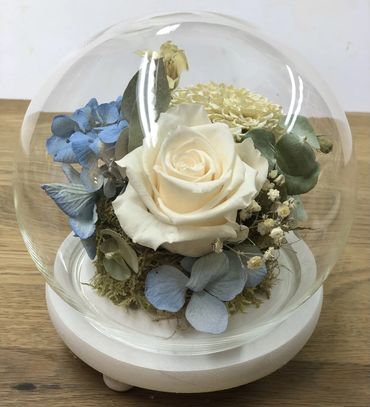 Preserved wedding bouquet. Freeze dried flowers. Created by The Flower Preservation Studio.   