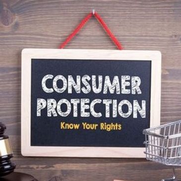 Consumer protection signage