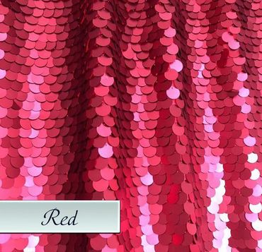 Firecracker Red Sequin 
