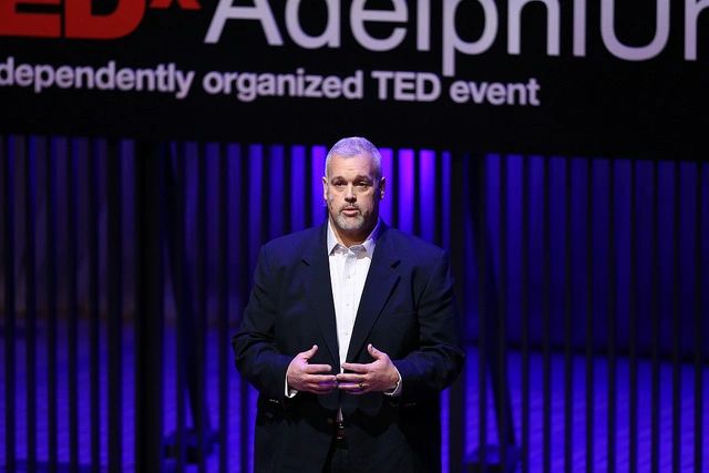 A highlight of my career. Doing a Ted Talk at Tedx Adelphi University