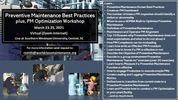 Preventive Maintenance Best Practices plus PM Optimization Workshop