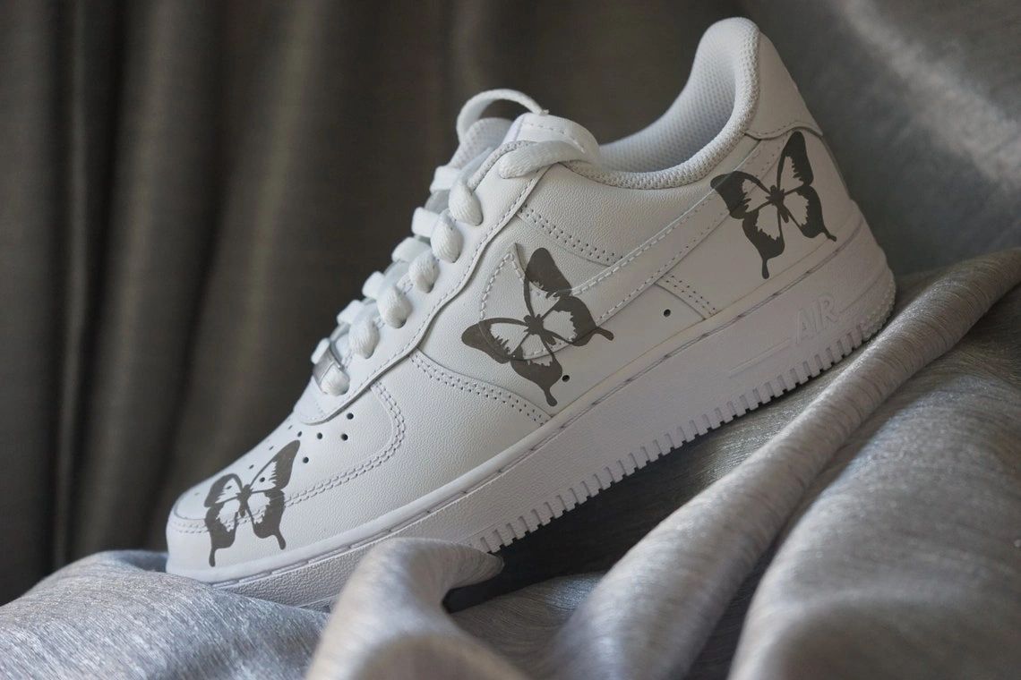 Reflective Butterfly Custom Air Force 1