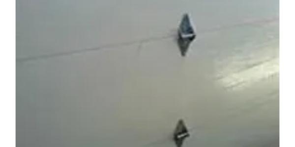 Double steel backing garage door