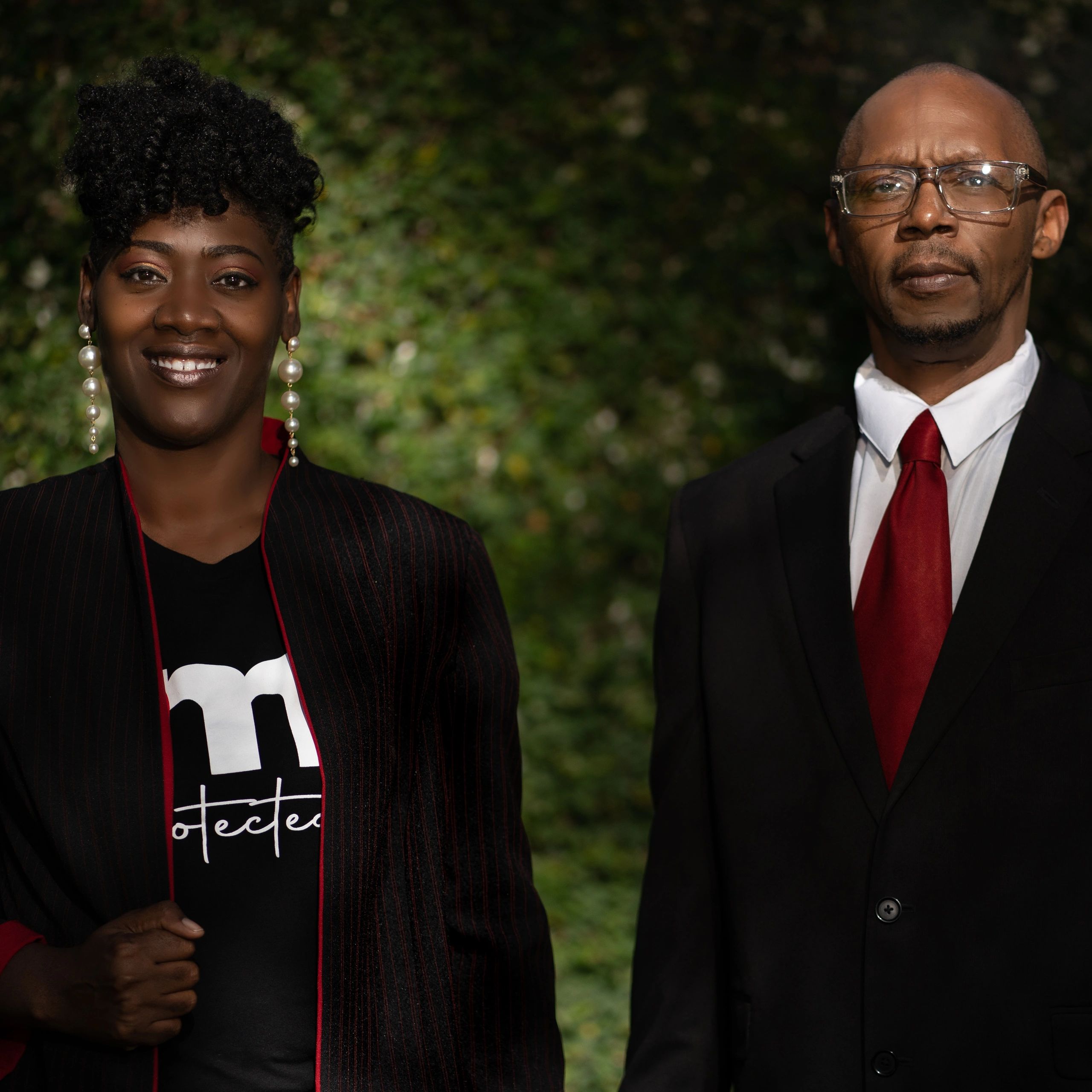 Pastor Kahala Adams and Deacon SHawn Adams