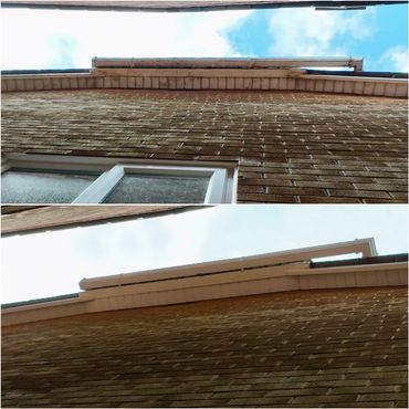 Gutter, soffit & fascia clearing and cleaning.