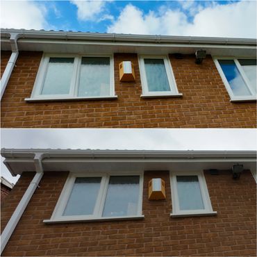 Fascia and soffit cleaning 