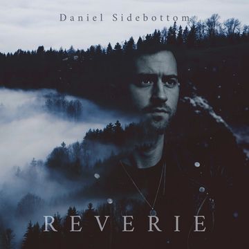 Album cover featuring a misty forest and a man's face.