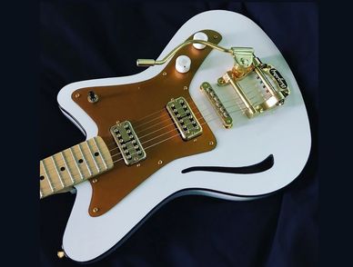 Fender Offset replica Relic aged reproduction guitar Jazzmaster Jaguar Mustang Gretsch White falcon 