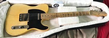 vintage black guard tele 1952