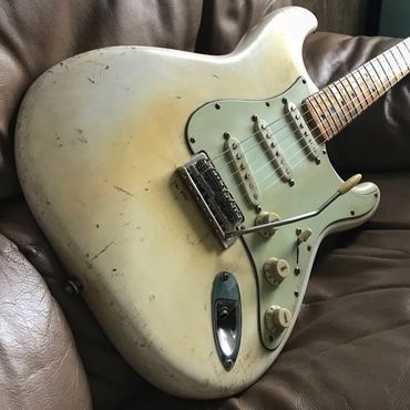 vintage olympic white strat