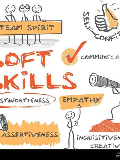 Diverse areas Soft-skills is important. 