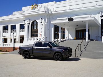 Canberra Sightseeing Tours Ram 1500 at Old Parliament House