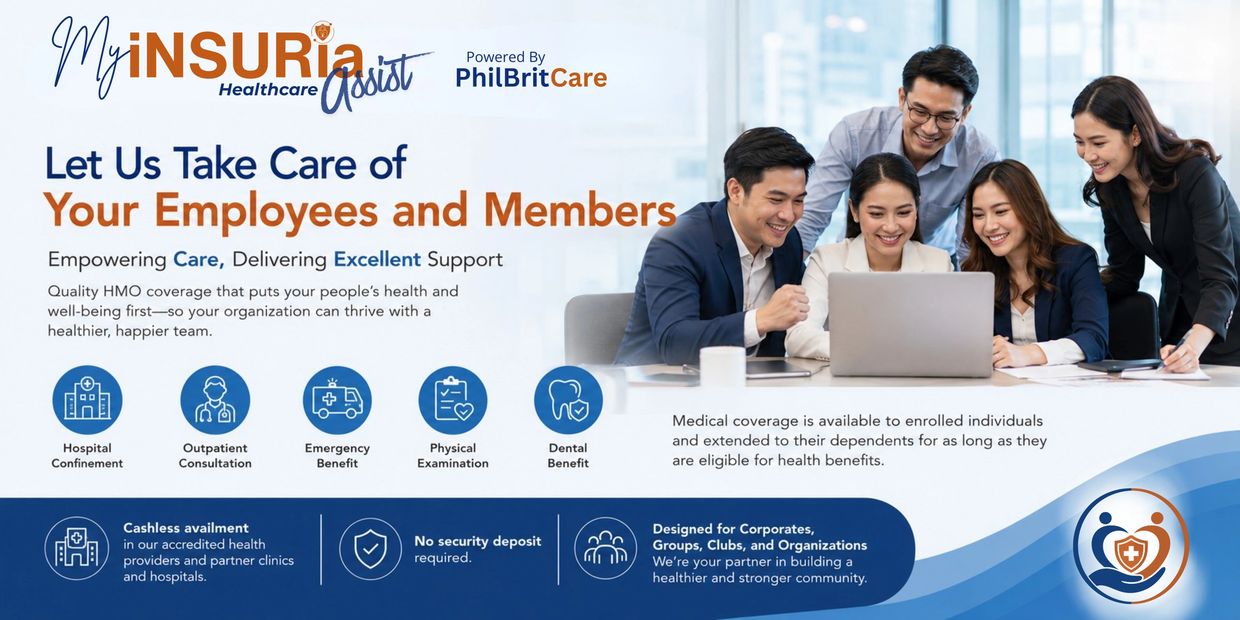 Healthcare insurance service for employees with comprehensive benefits and support.