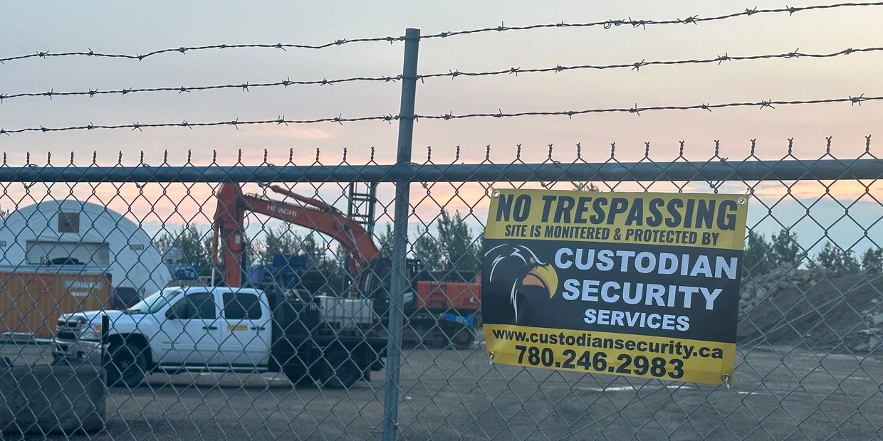 Custodian Security Construction Site West Edmonton