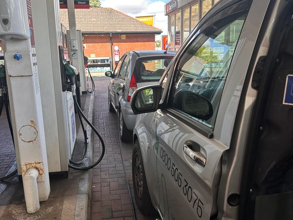 Diesel in a petrol car in Tiverton