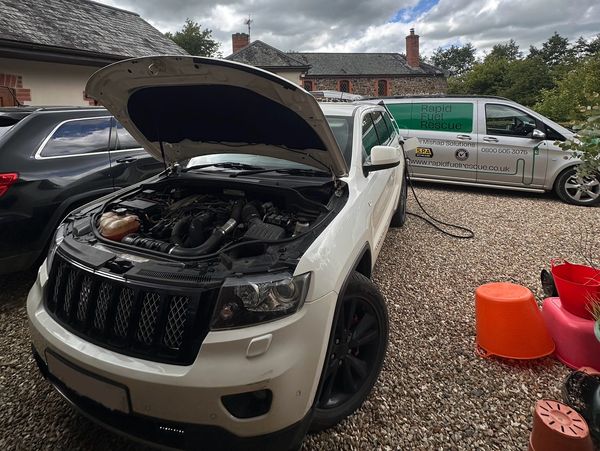 Petrol in diesel car in Tiverton