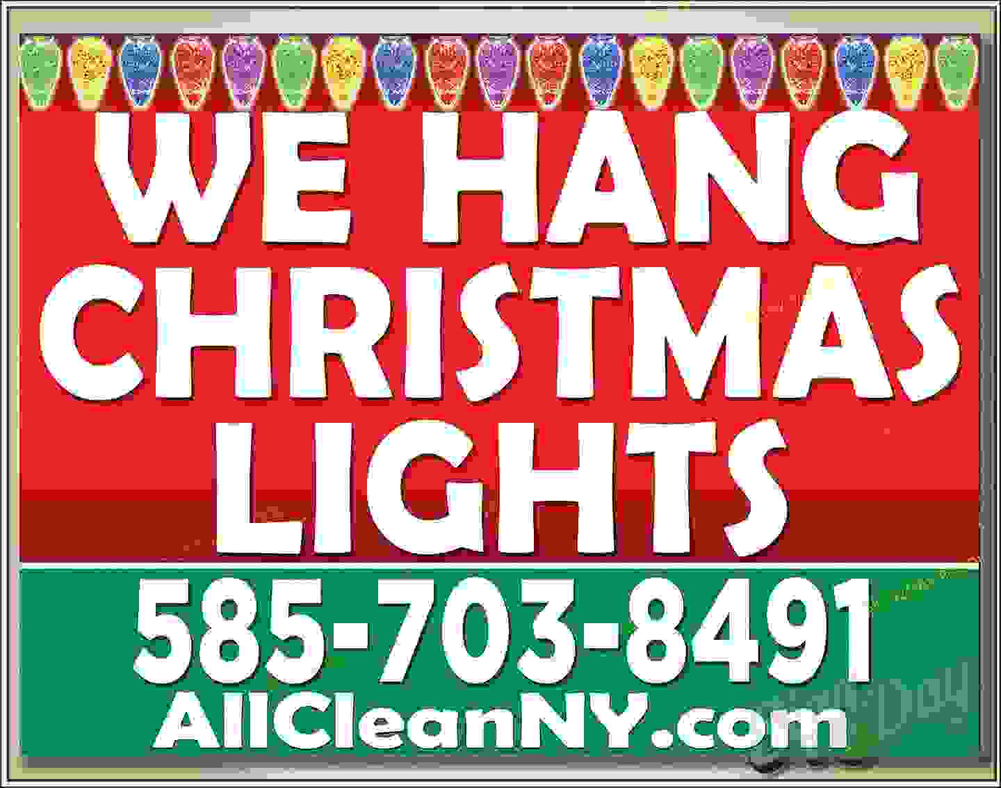 Christmas Lights Installer ALL CLEAN POWER WASHING ALL CLEAN POWER