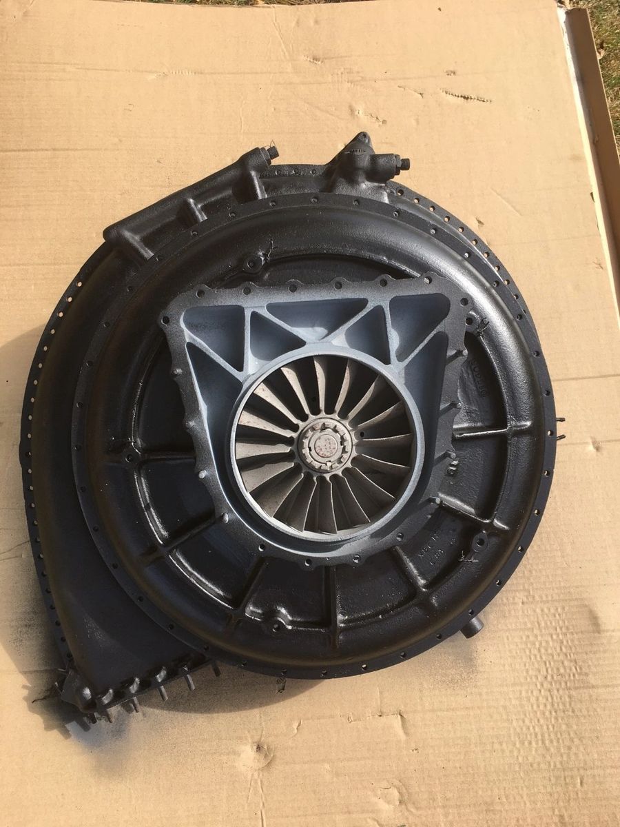 Rolls Royce Merlin Engine Supercharger casing with impellor