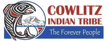 Logo of the Cowlitz Indian Tribe.