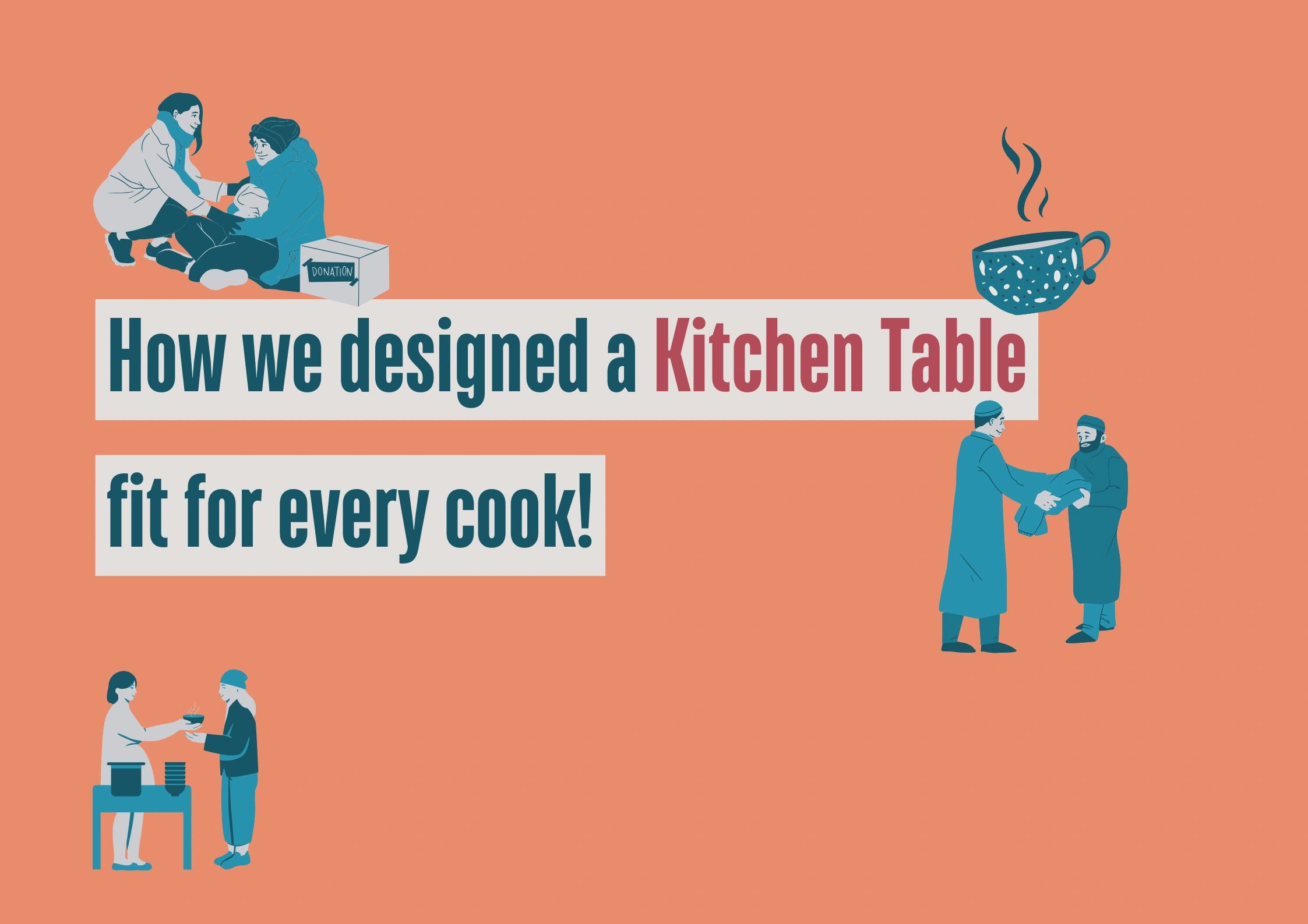 How we designed a Kitchen Table fit for every cook.