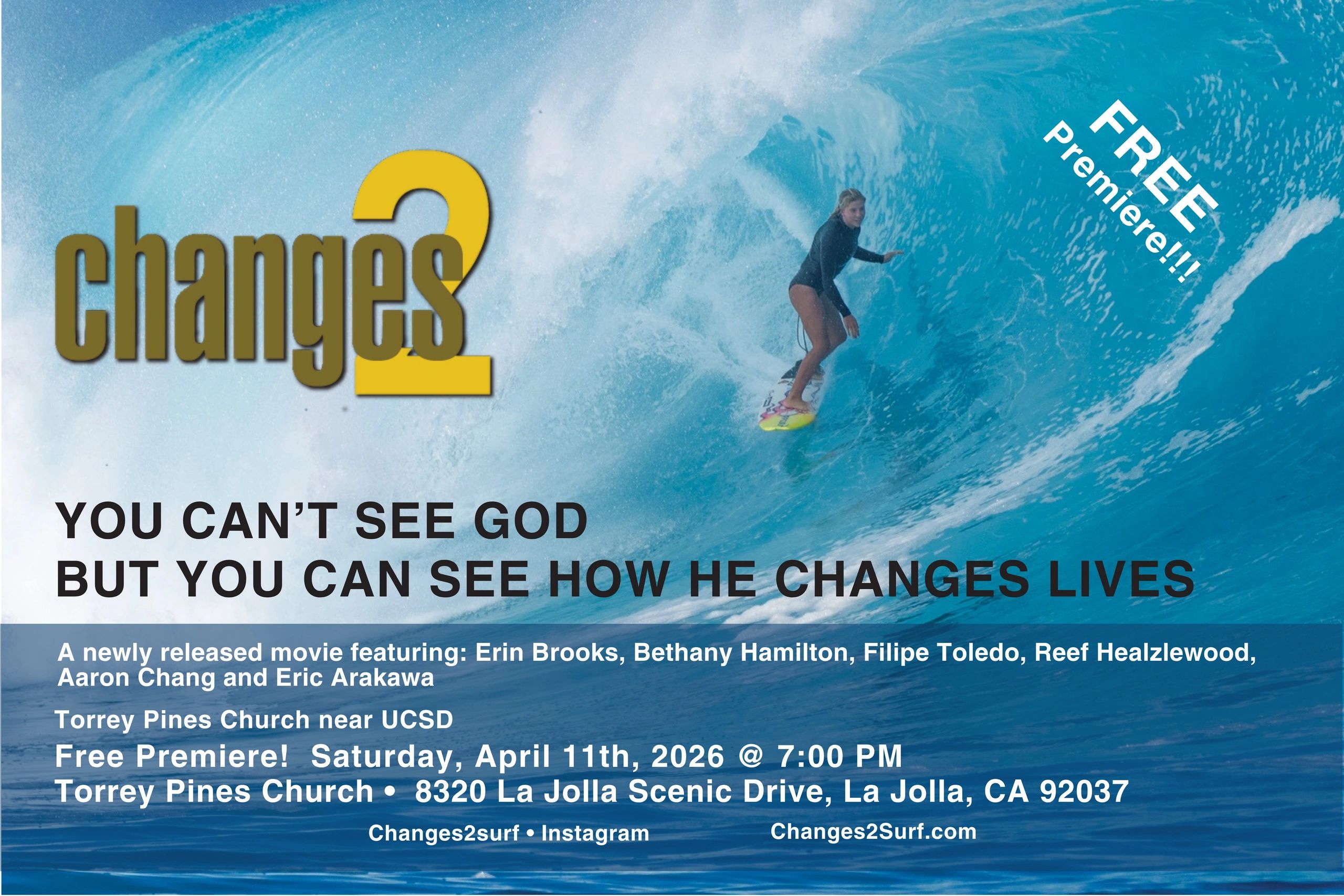 Premiere Flyer — Torrey Pines Church