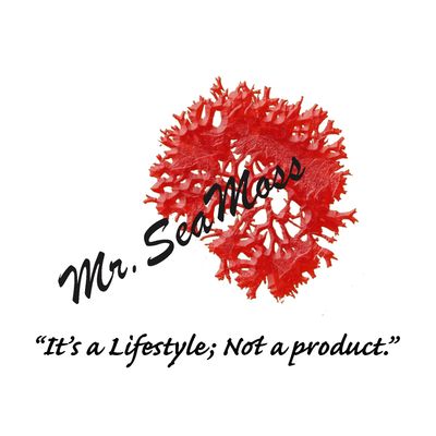 Mr. Seamoss Logo and slogan