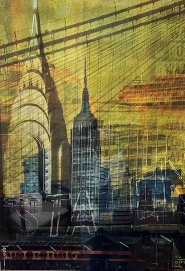Original art by Staten Island artist Tom Lynch