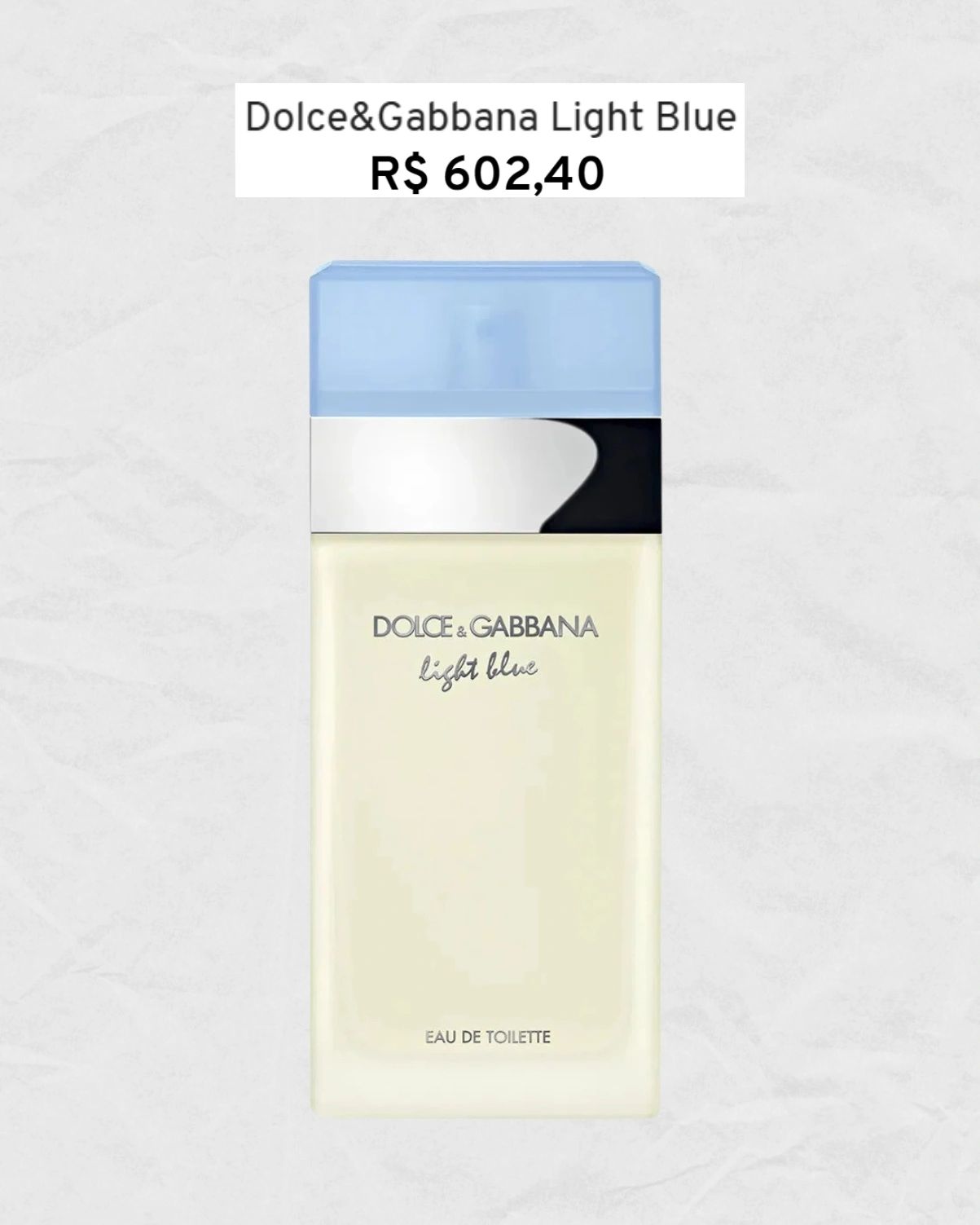 Perfume que inspirou