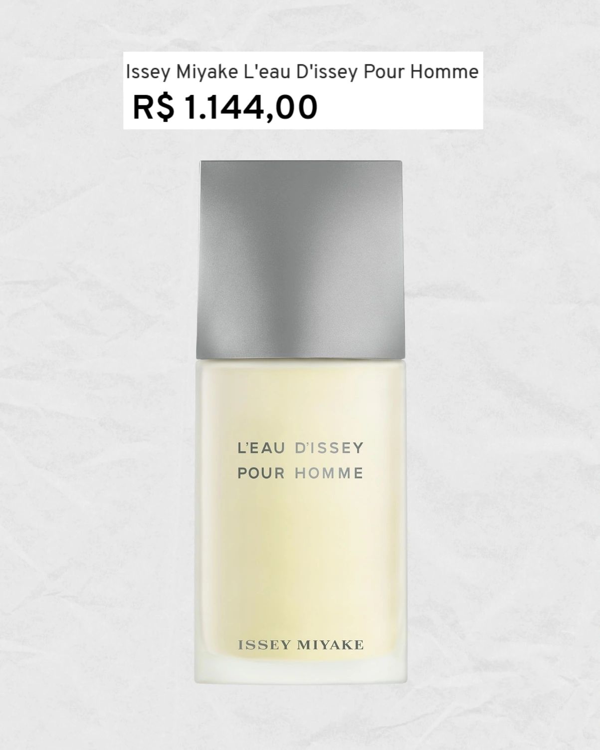 Perfume que inspirou