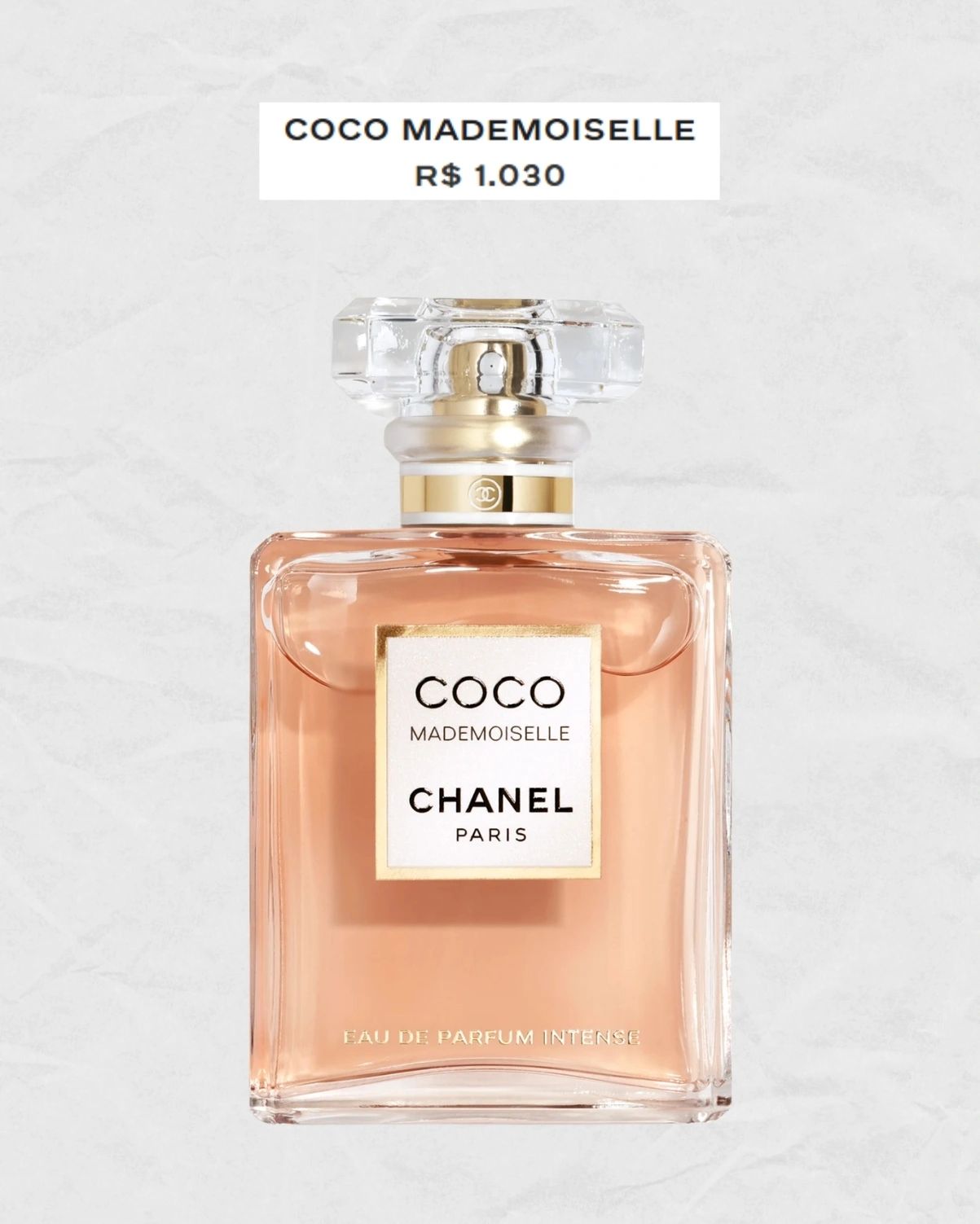 Perfume que inspirou