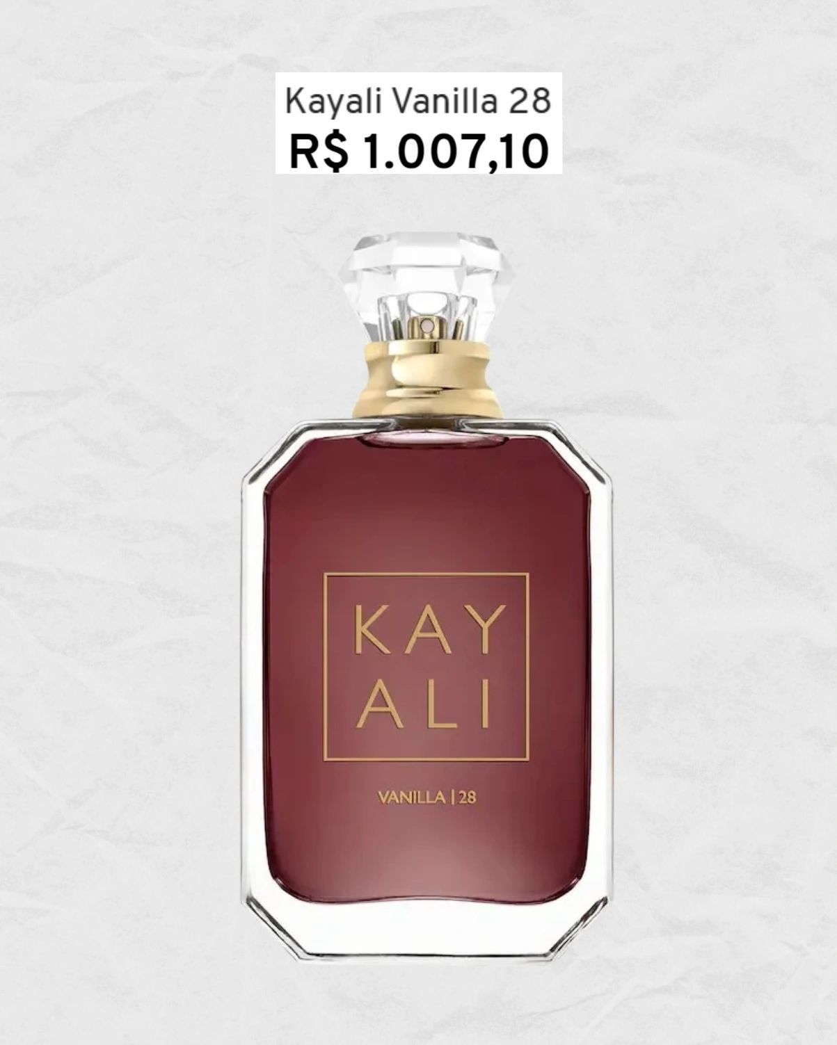 Perfume que inspirou