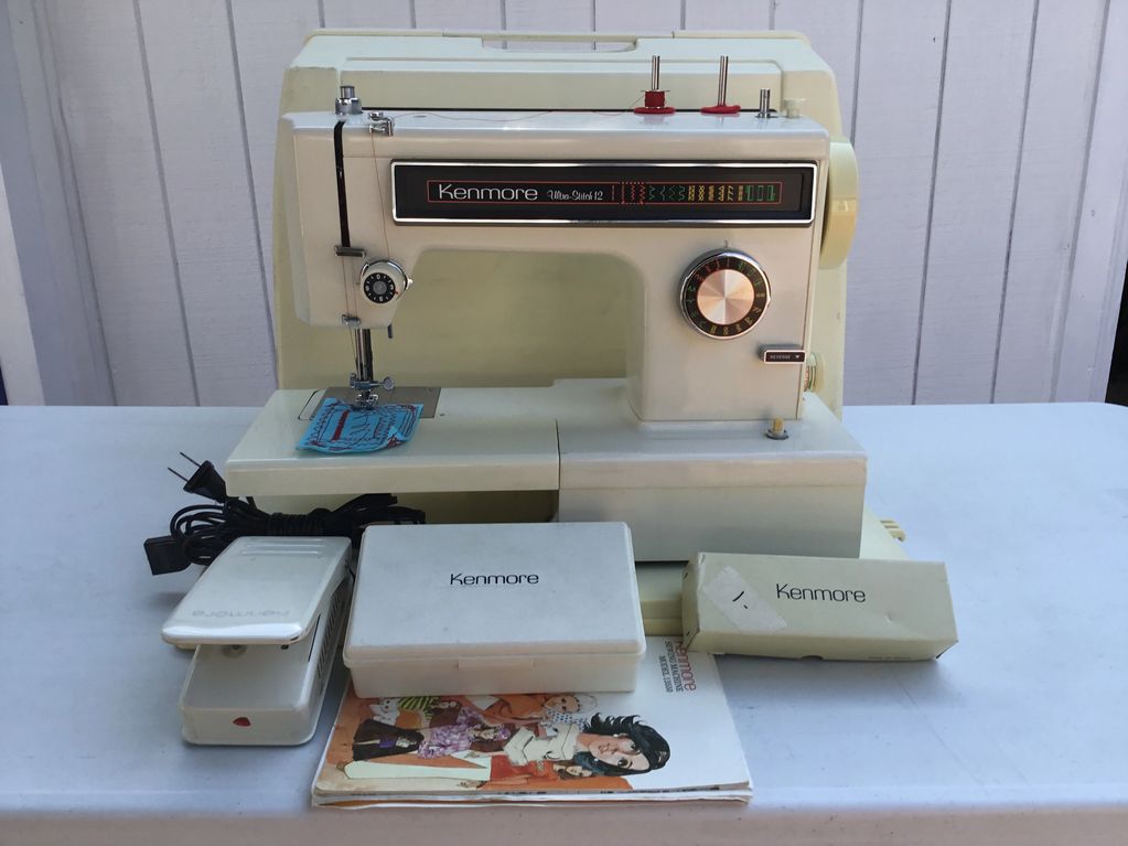 Kenmore sewing machine-works - Lil Dusty Online Auctions - All