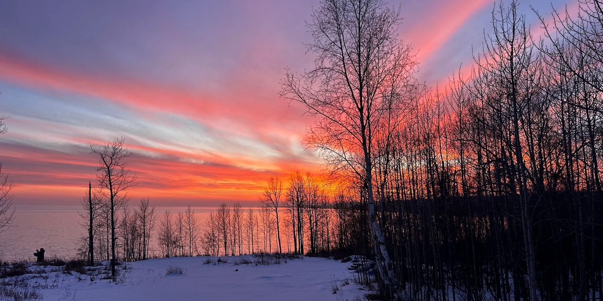 Lake Superior sunset
