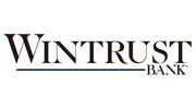 Wintrust Bank logo and illustration on the website