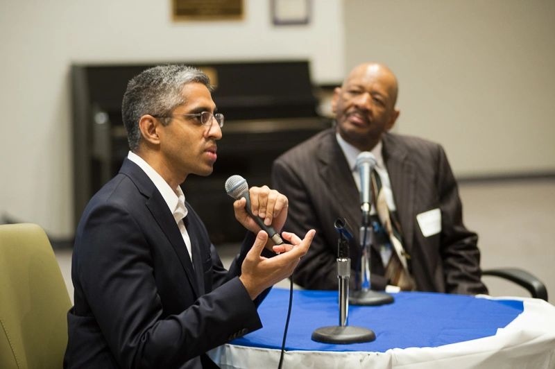 The 19th Surgeon General of the United States, Vice Admiral Vivek H. Murthy, MD, MBA, USPHS 