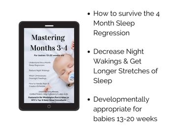 Baby Sleep Training: A Guide For The 4 Month Sleep Regression – Sunday Hug