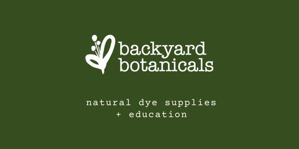 natural dye supplies
